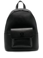 MCM grand sac Stark à dos en cuir - Noir