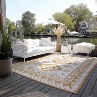 Dubbelzijdig Buitenkleed Elle maat: 150x80cm - materiaal: Polypropyleen - Dekbed-Discounter.nl
