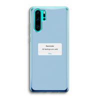 Reminder: Huawei P30 Pro Transparant Hoesje
