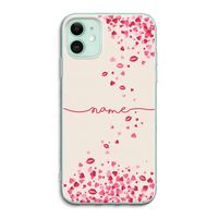 Hartjes en kusjes: iPhone 11 Transparant Hoesje