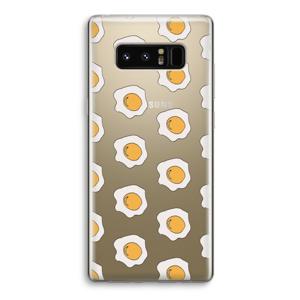 Bacon to my eggs #1: Samsung Galaxy Note 8 Transparant Hoesje