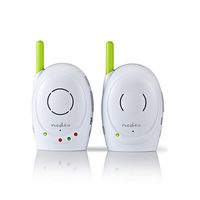 Nedis Audio-Babyfoon | FHSS | 300 m | Groen / Wit | 1 stuks - BAMO110AUWT BAMO110AUWT Nedis Audio-Babyfoon | FHSS | 300 m | Groen / Wit | 1 stuks - BAMO110AUWT BAMO110AUWT