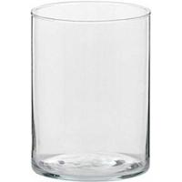 Trend Candles Theelichthouder - transparant glas - hoog model - 5,5 x 6,5 cm - Kaarsenhouders