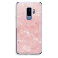 Roze marmer: Samsung Galaxy S9 Plus Transparant Hoesje
