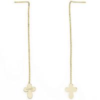 Dames oorbellen Amen CROCE GOLD Sterling zilver 925