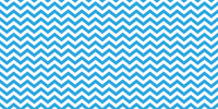 Vinyl tapijt blauw en wit zigzag