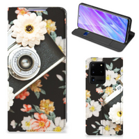 Samsung Galaxy S20 Ultra Stand Case Vintage Camera - thumbnail