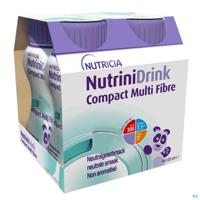 Nutricia NutriniDrink Compact Multi Fibre Neutraal 4-pack