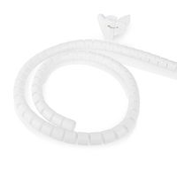 Nedis Kabelmanagement | Spiraalvormige sleeve | 2 m | 28 mm | 1 stuks - CMSW2328WT200 CMSW2328WT200