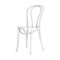 Fameg Vienna Thonet No.18 Houten Bistrostoel Wit