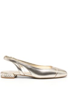 Stuart Weitzman ballerines Crystal Slingback - Or