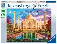 Ravensburger puzzel 1500 stukjes betoverende Taj Mahal - thumbnail