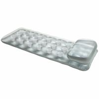 Intex Luchtbed - zilver grijs - vinyl - 188 x 71 cm