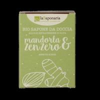 La Saponaria Zeep olive oil almond ginger 100 Gram