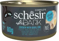 Schesir After Dark kattenpaté kip & kwartelei 80g