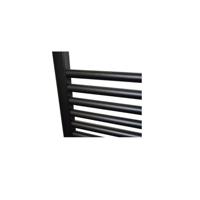 Sanicare Design Radiator - 111.8x60cm - 730W - recht - mat zwart HRA 601118A