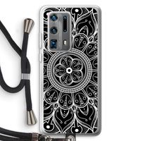 Roses Are Red: Huawei P40 Pro Plus Transparant Hoesje met koord