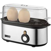 Unold Mini Eierkoker RVS, Zwart