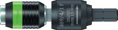 Wera Bithouder | 1/4 inch C 6,3 + E 6,3 | vrijloop | lengte 64 mm | 1 stuk - 05052501001 05052501001