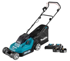 Makita DLM382PT2 grasmaaier Duwgrasmaaier Batterij/Accu Groen