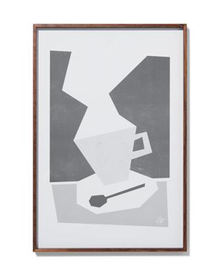 HEMA Fotolijst 40x60cm notenkleur massief hout hout (hout)