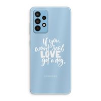 Partner in crime: Samsung Galaxy A52 Transparant Hoesje