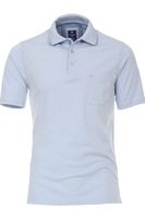 Redmond Casual Polo shirt Korte mouw lichtblauw - thumbnail
