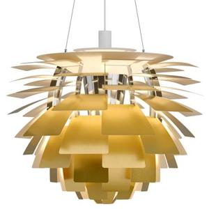 Louis Poulsen PH Artichoke hanglamp Ø72 LED messing