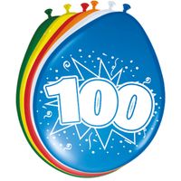 Ballonnen '100' (8 st) - thumbnail