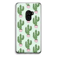 Cactus Lover: Xiaomi Mi Mix 2 Transparant Hoesje - thumbnail