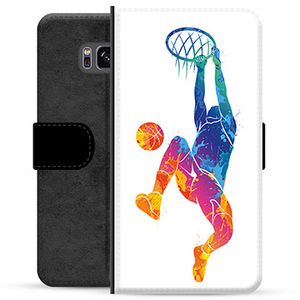 Samsung Galaxy S8 Premium Portemonnee Hoesje - Slam Dunk