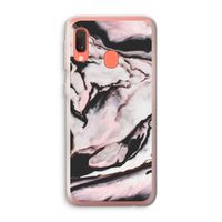 Roze stroom: Samsung Galaxy A20e Transparant Hoesje Roze stroom: Samsung Galaxy A20e Transparant Hoesje