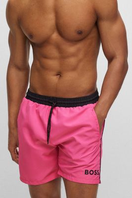Hugo Boss Starfish zwemshort roze