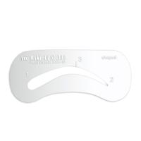 Make-Up Studio Brows Accessoire Brow Stencil Shaped 1Stuks