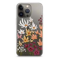 Painted wildflowers: iPhone 13 Pro Transparant Hoesje