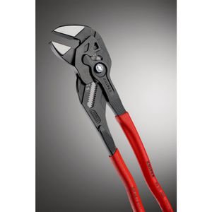 Knipex Sleuteltang | lengte 300 mm zwart gefosfateerd | spanwijdte 68 mm kunststof mantel | 1 stuk - 86 01 300 - 86 01 300