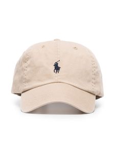 Polo Ralph Lauren casquette en coton à logo brodé - Tons neutres