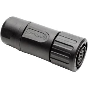 Amphenol RTS 6BS 12N 10S03 Ronde connector Koppeling, recht Totaal aantal polen: 10 Serie (ronde connectoren): Ecomate Aquarius 1 stuk(s)