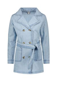 B.Nosy Meisjes zomerjas trenchcoat - Maya blauw