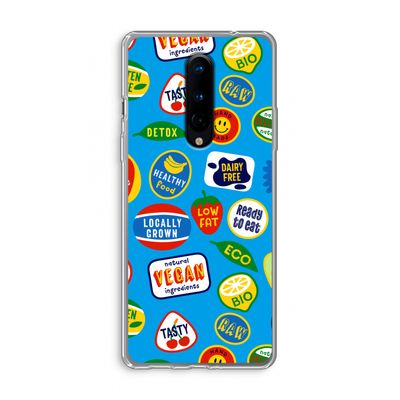 Fruitsticker: OnePlus 8 Transparant Hoesje