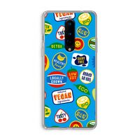 Fruitsticker: OnePlus 8 Transparant Hoesje
