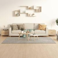 Salontafels 2 st 50x50x40 cm bewerkt hout sonoma eikenkleurig