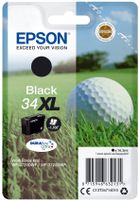 Epson Golf ball Singlepack Black 34XL DURABrite Ultra Ink