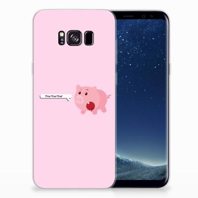 Samsung Galaxy S8 Plus Telefoonhoesje met Naam Pig Mud