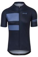 AGU Stripes Fietsshirt Essential Heren - Blauw - S