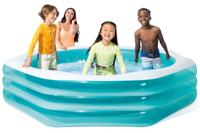 Intex Opblaasbaar zwembad octagon - family pool