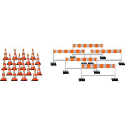 Herpa 052566 Pylonen 20 st. En afsluitsloten 5 st Kant-en-klaar model