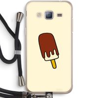 Frisco: Samsung Galaxy J3 (2016) Transparant Hoesje met koord