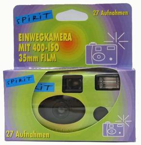 Single Use Camera Flash ISO400, 27 opnames, geel