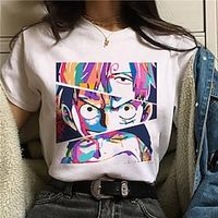 One Piece Aap D. Luffy Roronoa Zoro T-Shirt Anime Cartoon Anime Harajuku Grafisch Kawaii Voor Voor Stel Voor heren Dames Volwassenen Back To School Heet stempelen Lightinthebox - thumbnail